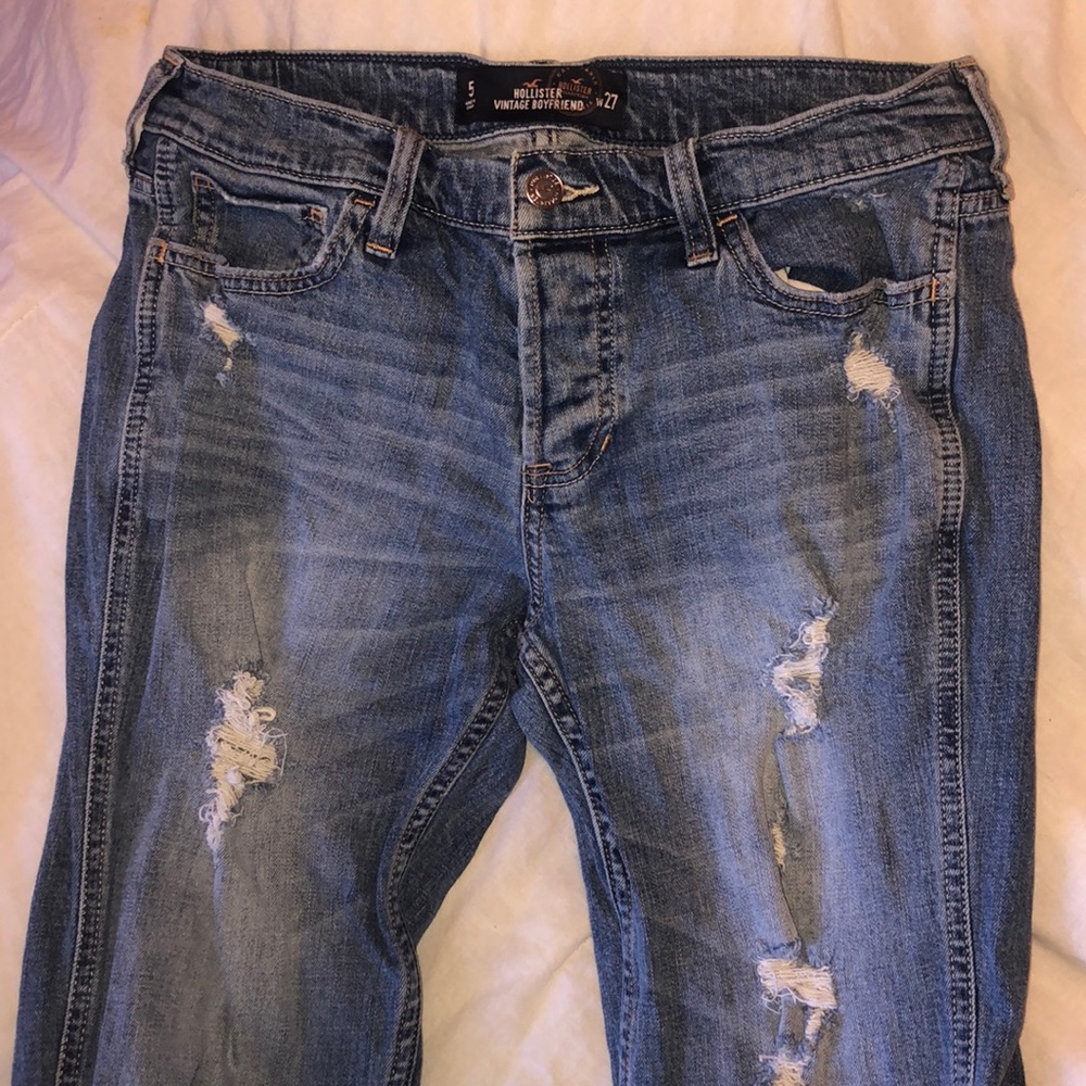 Hollister boyfriend jeans